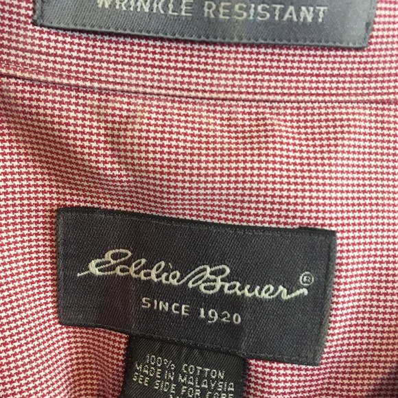 Eddie Bauer Dress Shirt Size Xl - Picture 2 of 7